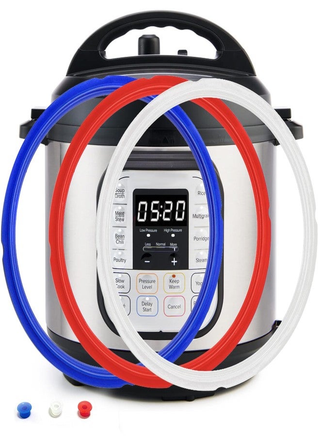 Buildcon 3 Pcs Instant Pot Accessories, Pressure Cooker Gasket for Instant Pot, Cooker Combo,Seal Ring Replacement - Image 5